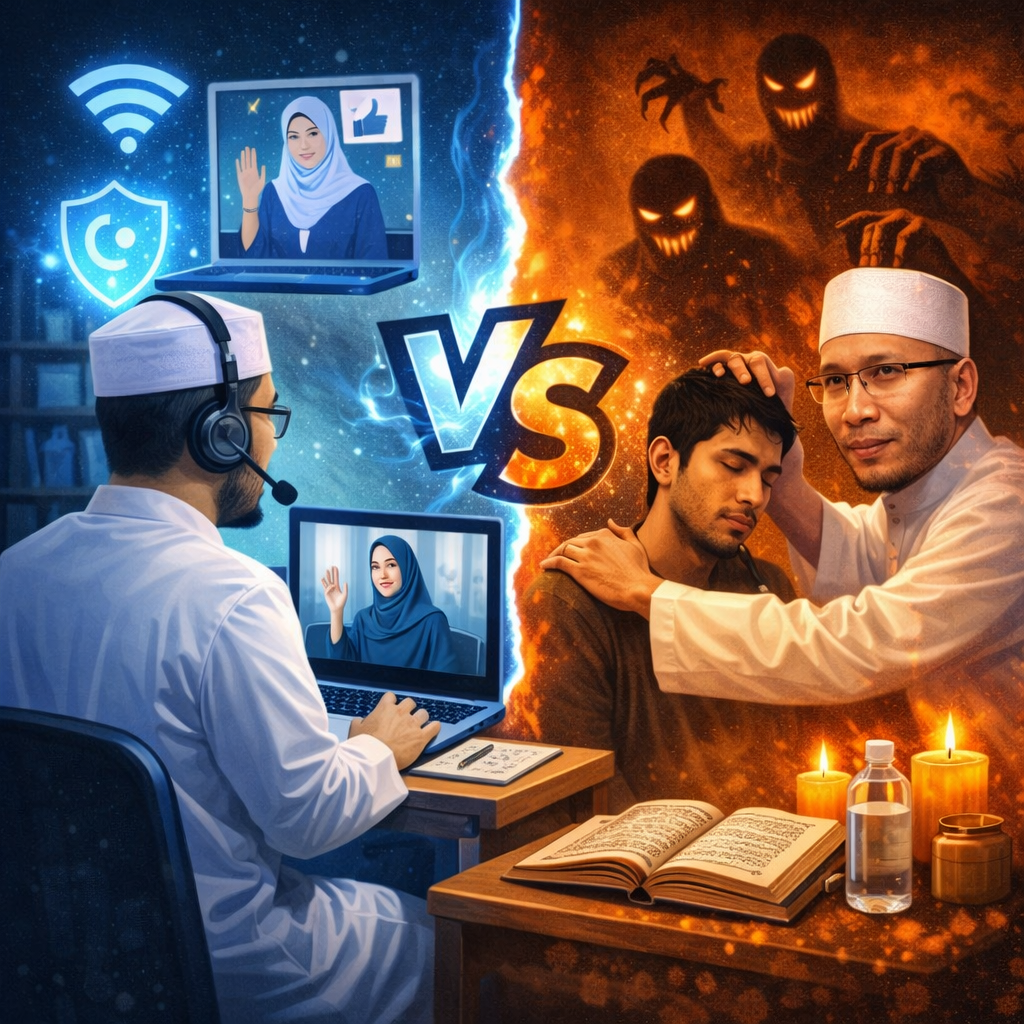 Kelebihan Ruqyah Online vs Bersemuka